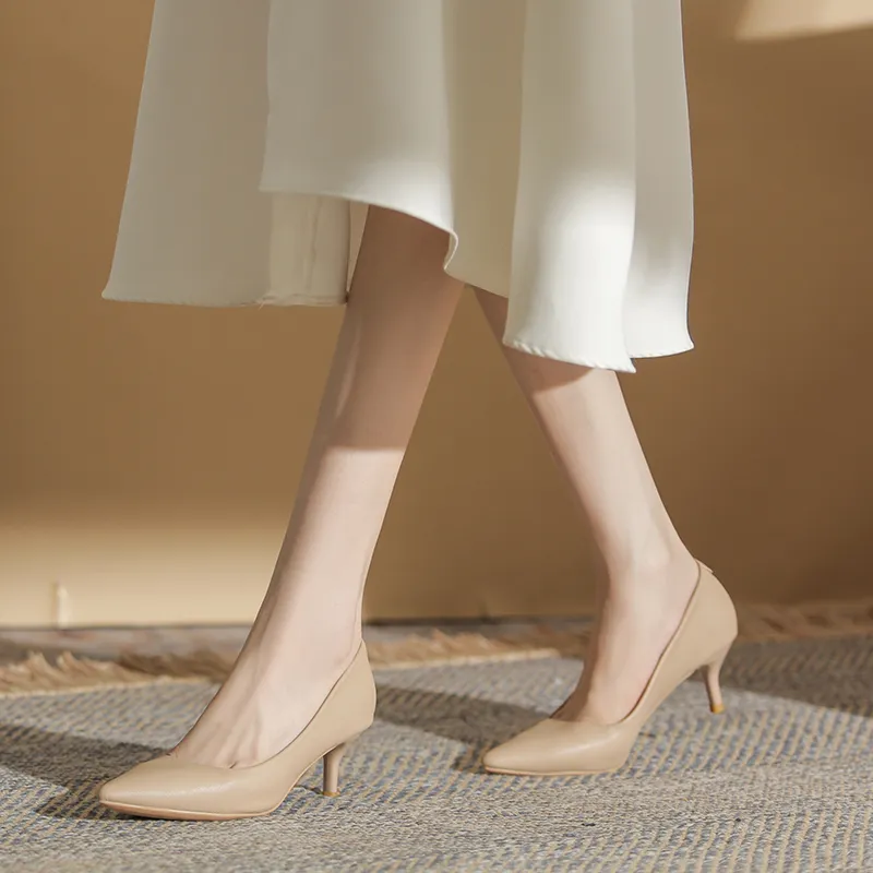 KATHRYN WILSON High Heels Women's Nude-4