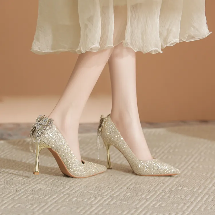 KATHRYN WILSON Slim Heel High Heels 7cm Women's-4