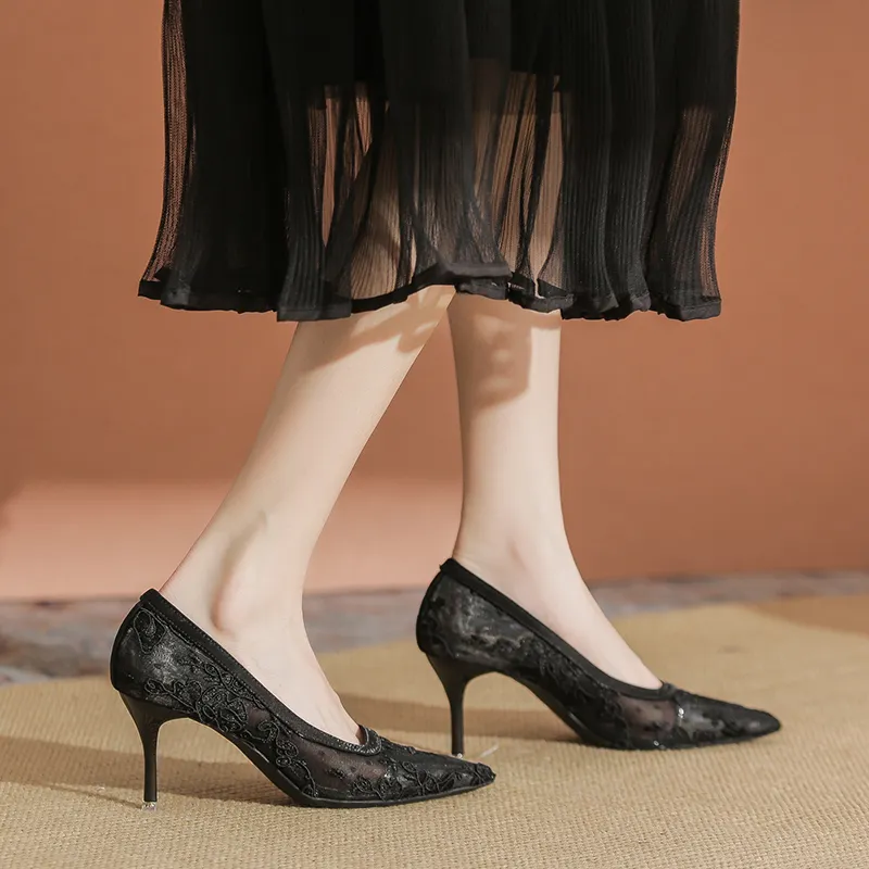 KATHRYN WILSON Slim Heel High Heels 8cm Women's-8