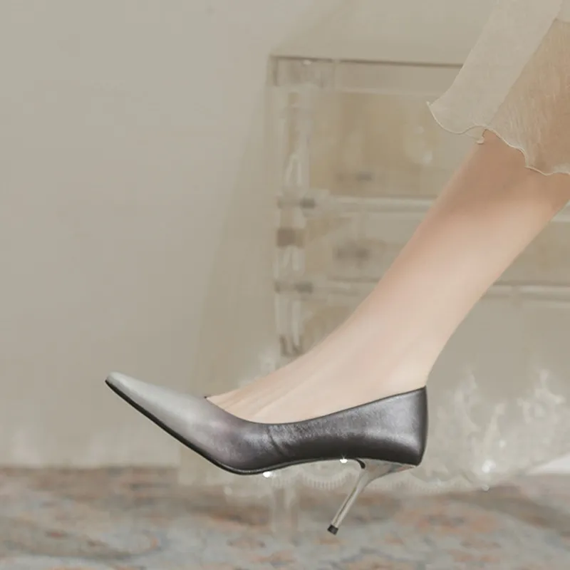KATHRYN WILSON Slim Heel High Heels 7cm Women's-3