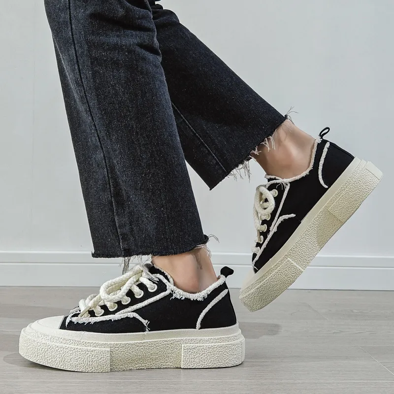 KATHRYN WILSON Anti-Slip Wear-Resistant Lightweight Breathable Low-Top Canvas Shoes Unisex-1