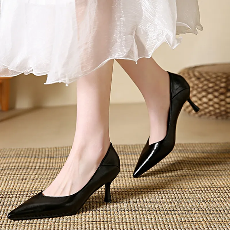 KATHRYN WILSON Slim Heel High Heels Women's-7