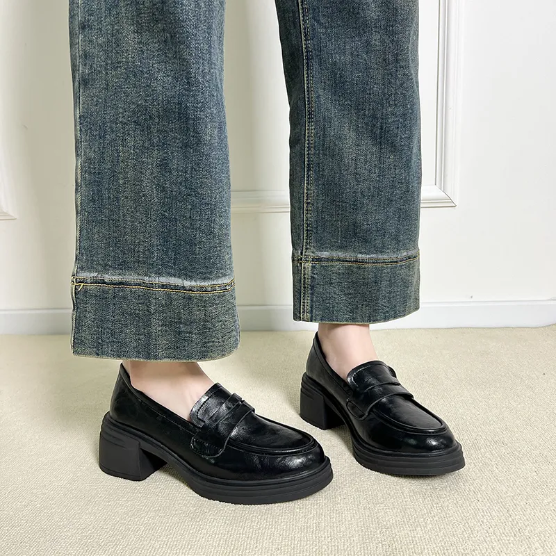 KATHRYN WILSON Loafers Women's Black-5