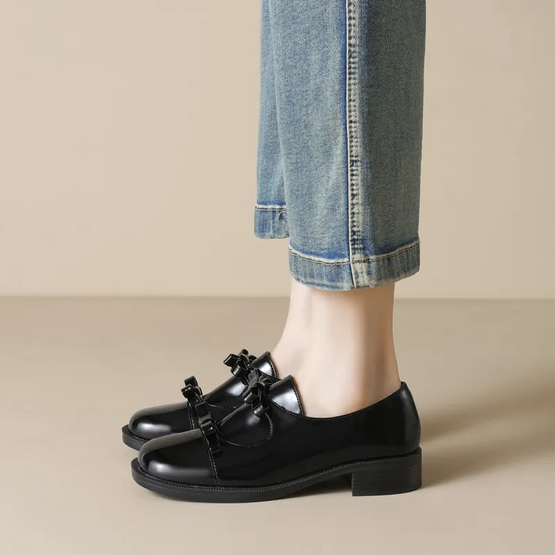 KATHRYN WILSON Loafers 3.5cm Women's Black-1
