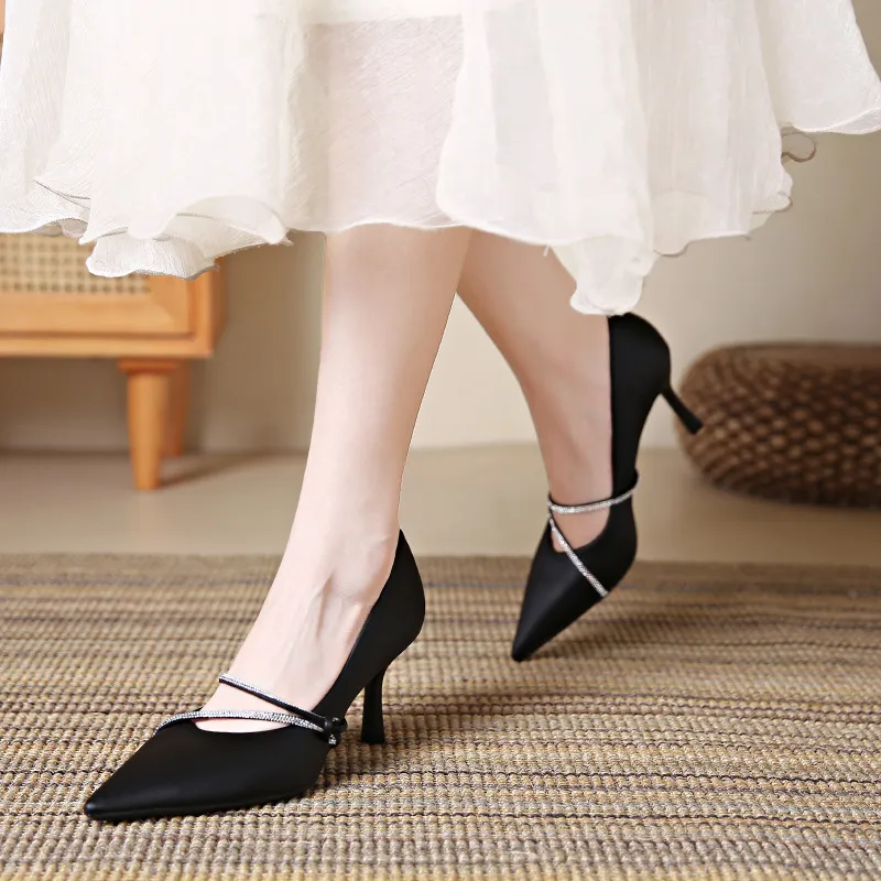 KATHRYN WILSON Slim Heel High Heels 7cm Women's-7