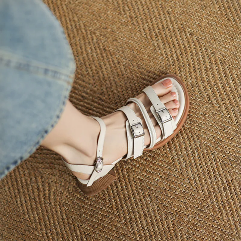 KATHRYN WILSON One Strap Sandals Women's-4