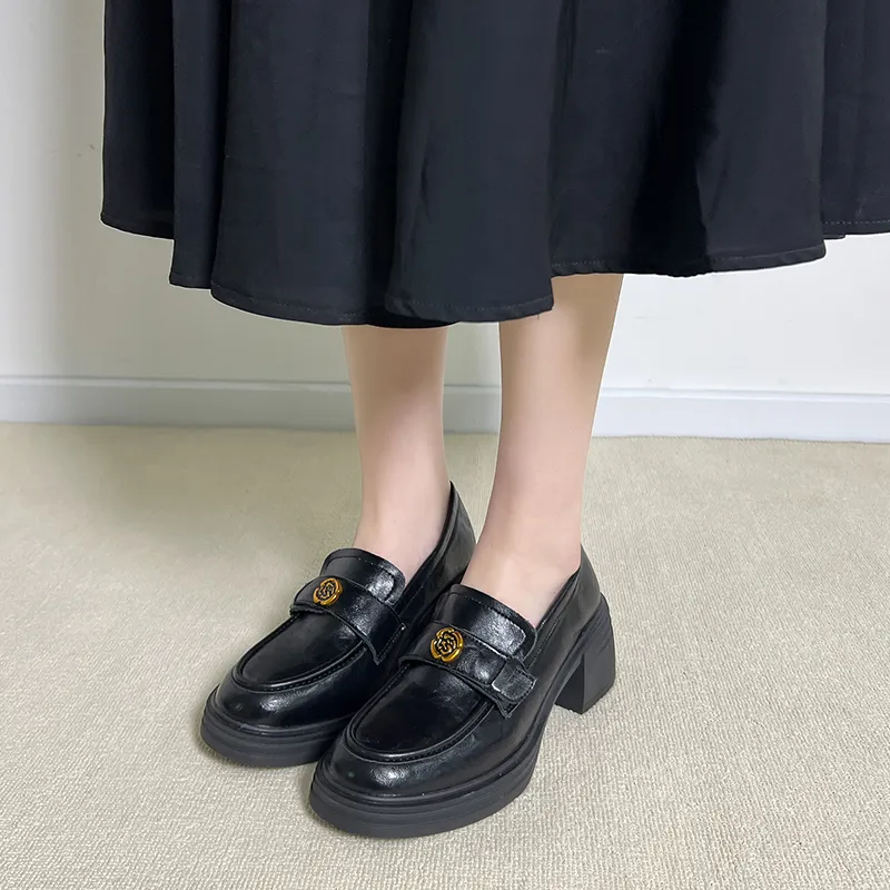 KATHRYN WILSON Loafers Women's Black-4