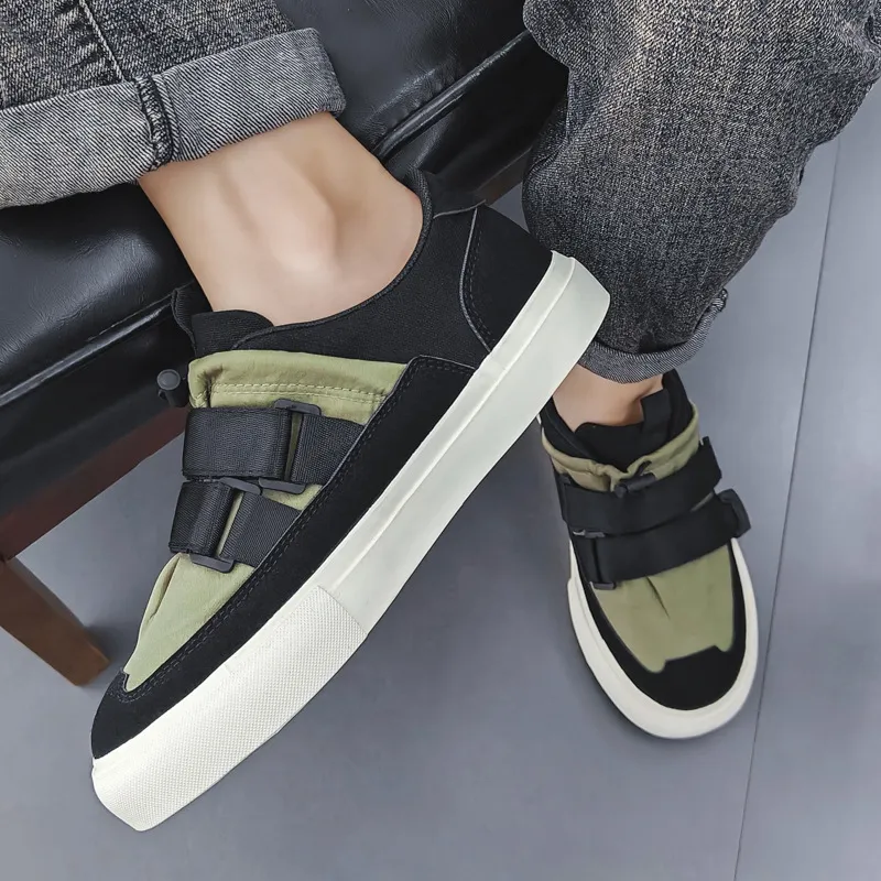 KATHRYN WILSON Low-Top Canvas Shoes Men's-7