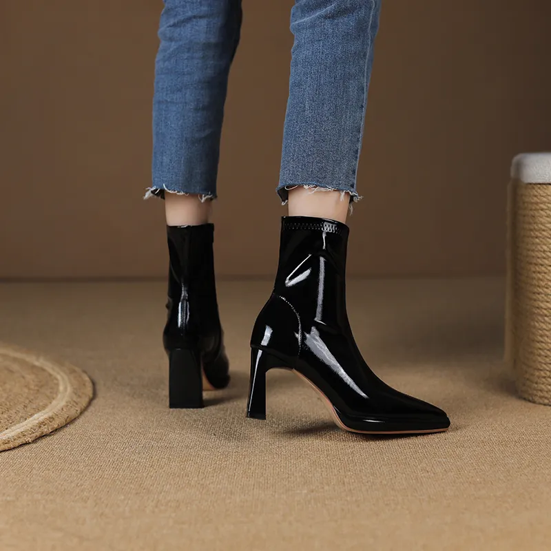 KATHRYN WILSON Ankle Boots Women's-7
