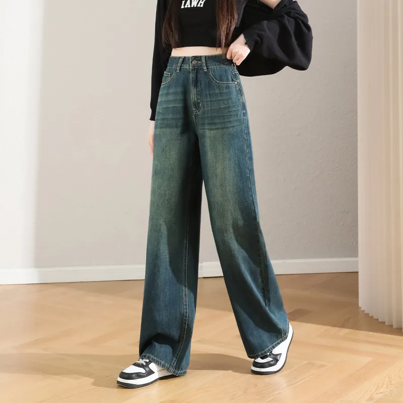 DEBRAND Jeans Women's Nostalgic Blue-6
