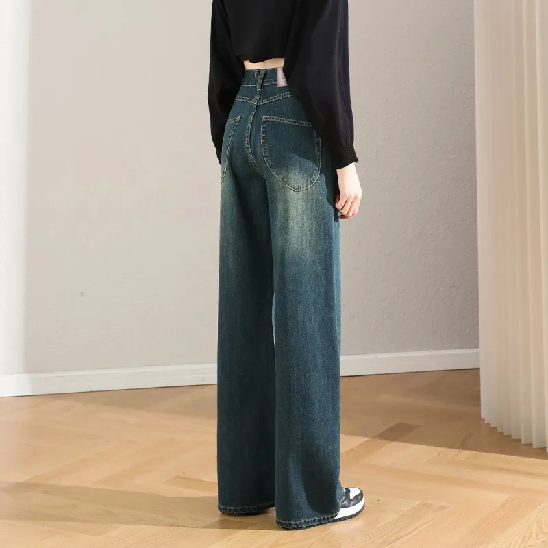 DEBRAND Jeans Women's Nostalgic Blue-7