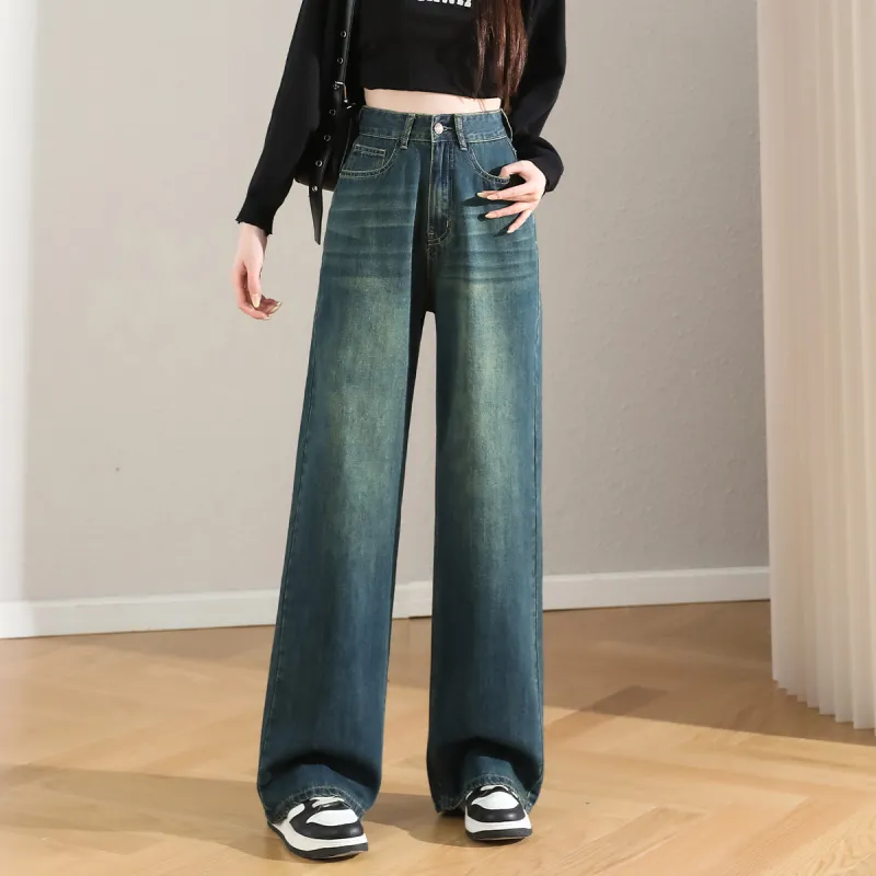 DEBRAND Jeans Women's Nostalgic Blue-2