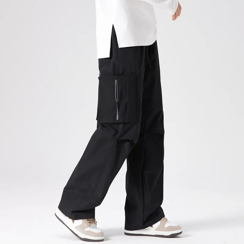 Caramella Cargo Pants Unisex Black-4