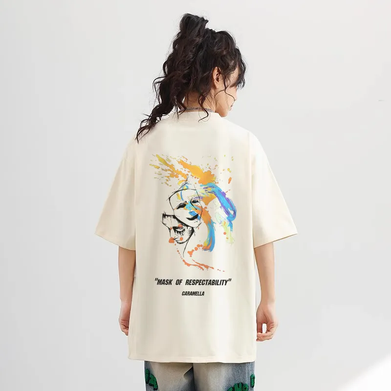 Caramella Drop Shoulder Sleeve T Shirt Women's-22