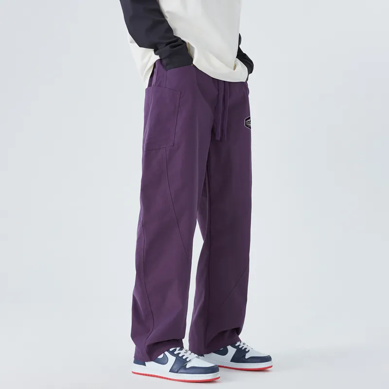 Caramella Casual Pants Unisex Black-18