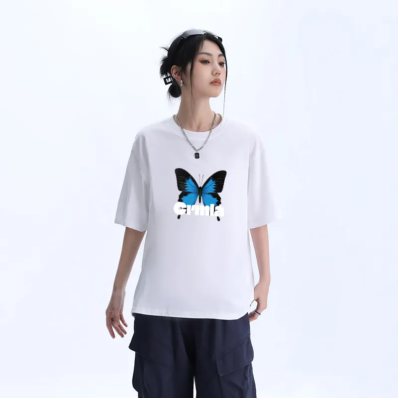 Caramella Drop Shoulder Sleeve T Shirt Unisex-20