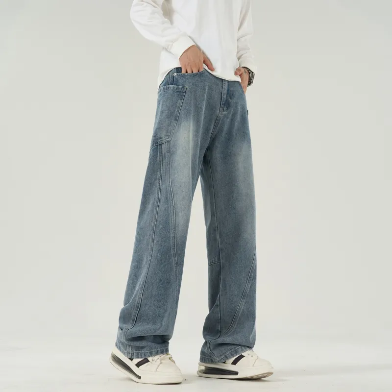 Caramella Jeans Unisex Vintage Blue-12