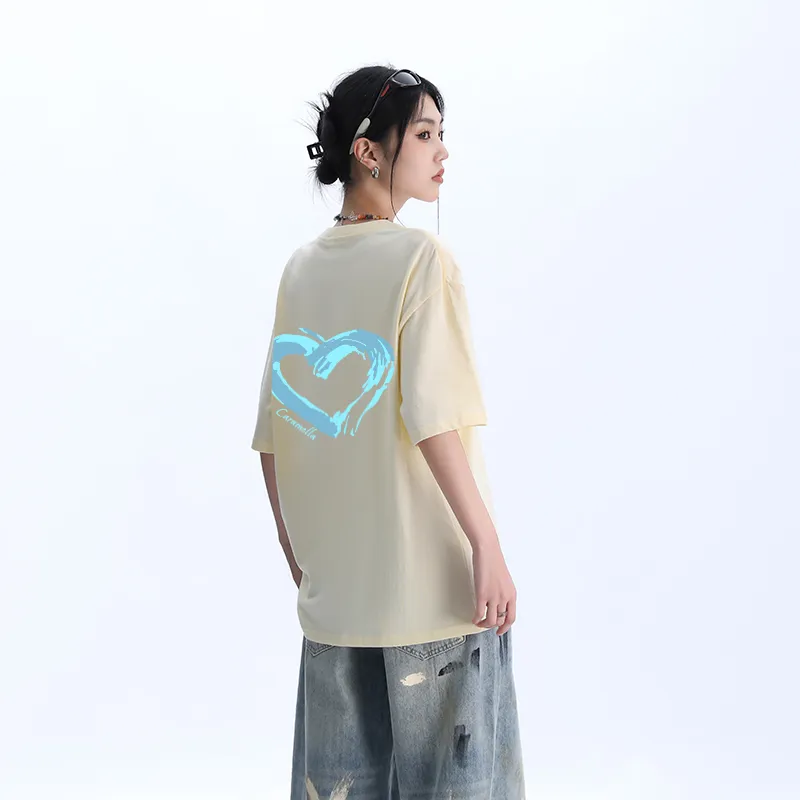 Caramella Drop Shoulder Sleeve T Shirt Women's-55