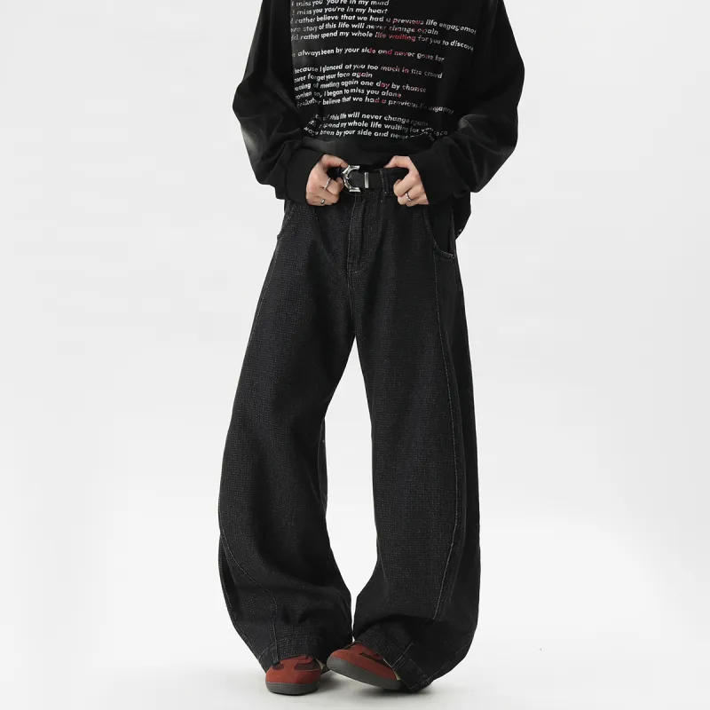 Caramella Jeans Unisex Starry Black-4
