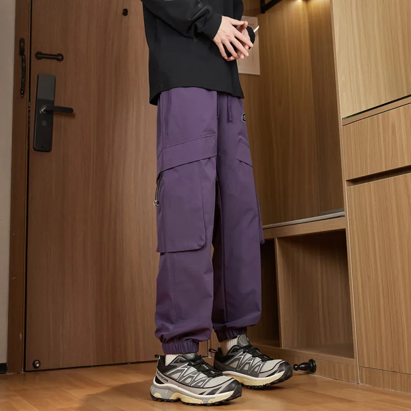Caramella Cargo Pants Unisex Maple Leaf-19