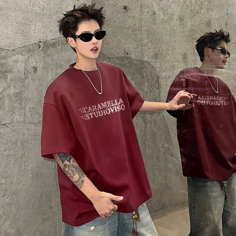 Caramella Drop Shoulder Sleeve T Shirt Unisex-22