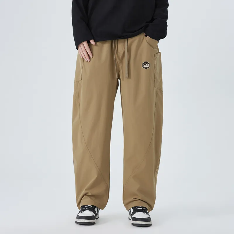 Caramella Casual Pants Unisex Black-6