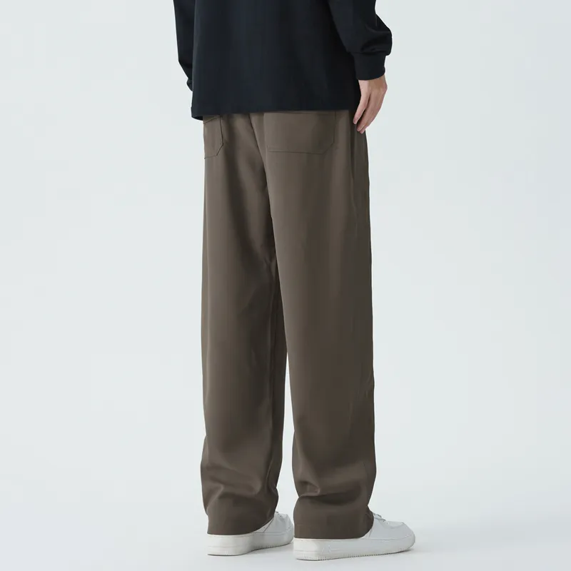 Caramella Casual Pants Unisex Black-8