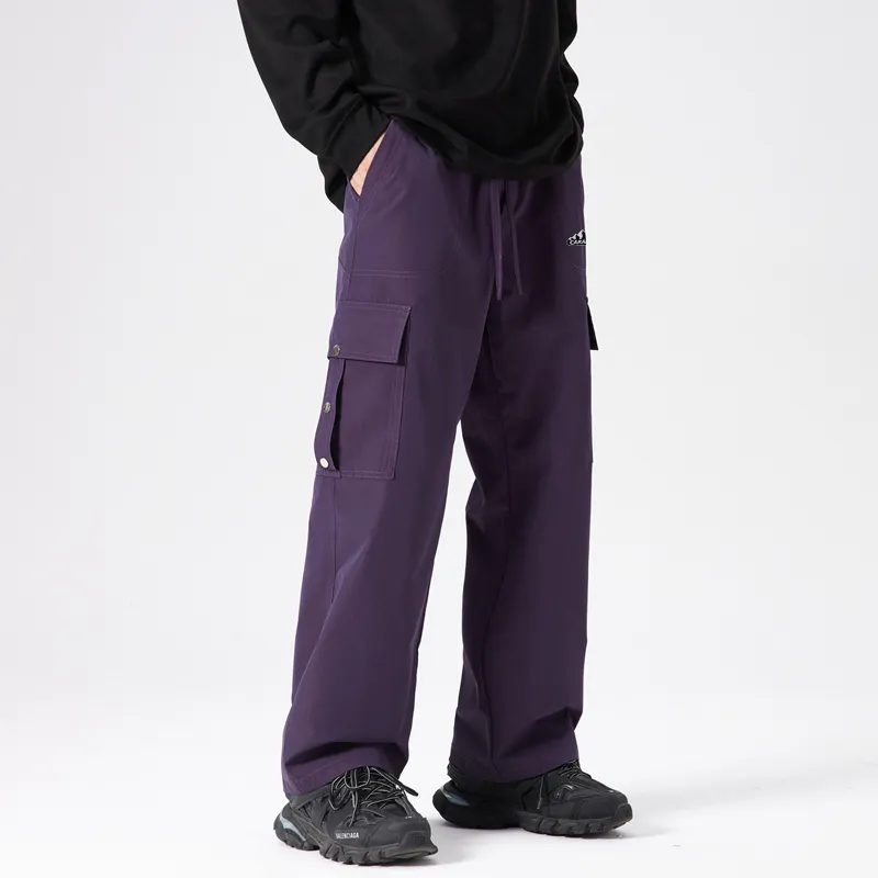 Caramella Cargo Pants Unisex Black-13