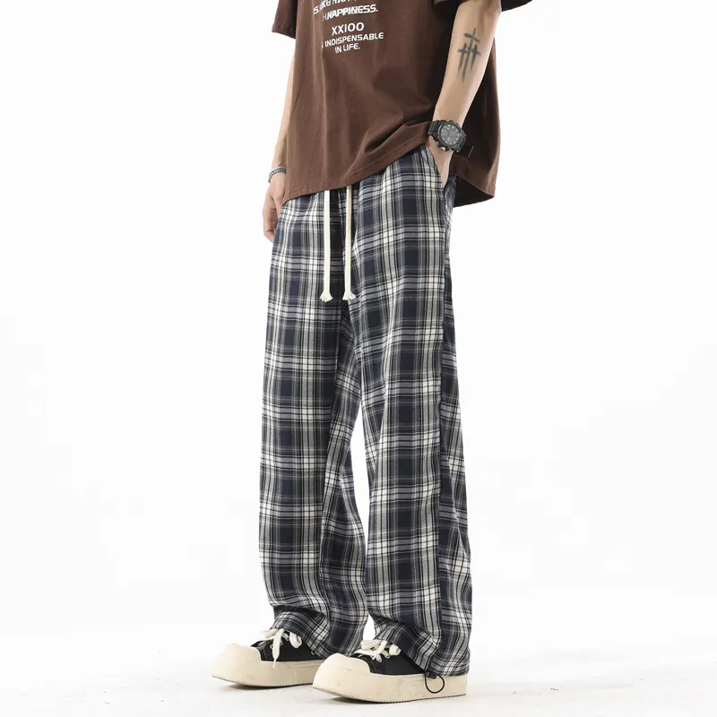 Caramella Casual Pants Unisex Dark Blue-4