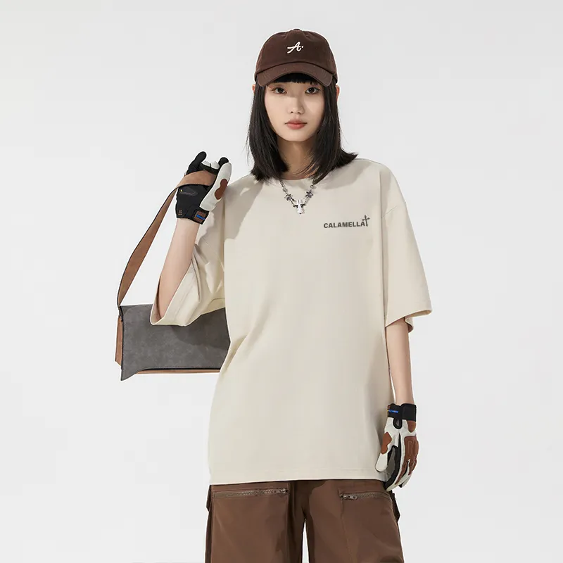 Caramella Drop Shoulder Sleeve T Shirt Women's-8