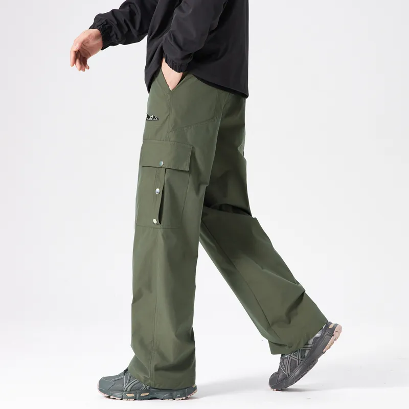 Caramella Cargo Pants Unisex Black-8