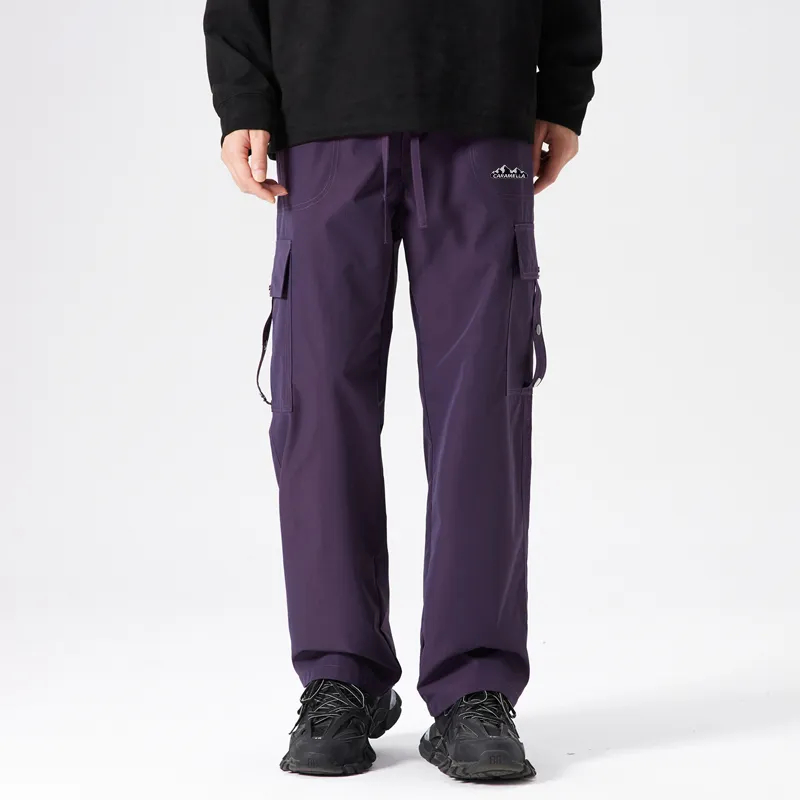 Caramella Cargo Pants Unisex Black-11