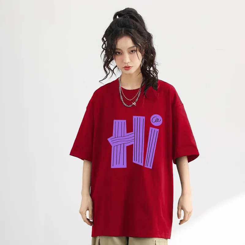 Caramella Drop Shoulder Sleeve T Shirt Unisex-15