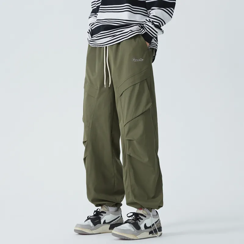 Caramella Cargo Pants Unisex Black-9