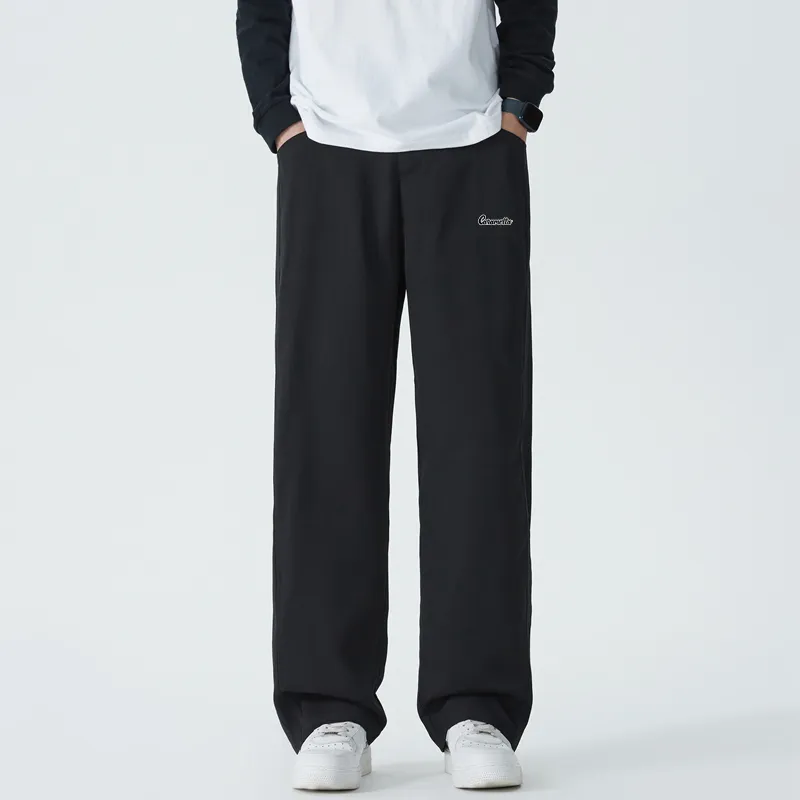 Caramella Casual Pants Unisex Black-1