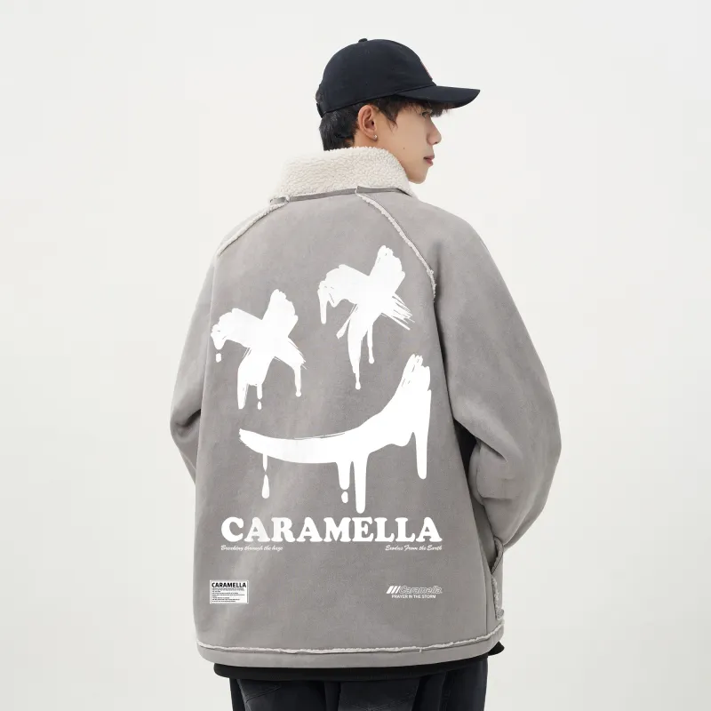 Caramella Velvet feel Coat Unisex-26