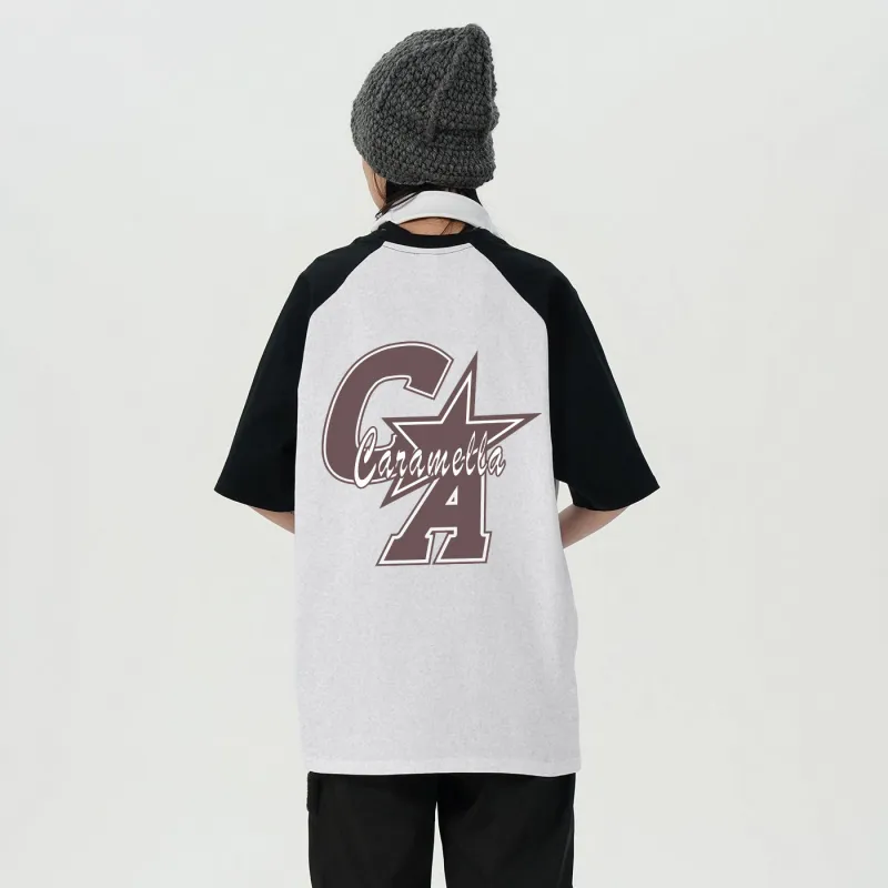 Caramella T Shirt Unisex Navy Blue-14