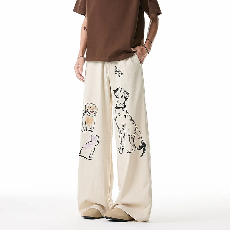 Caramella Casual Pants Unisex-3