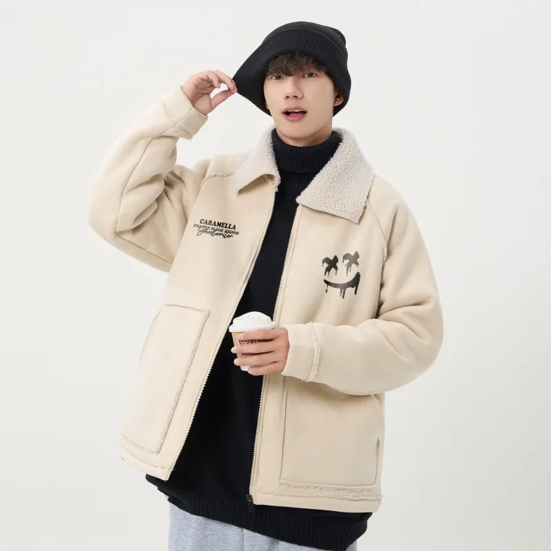 Caramella Velvet feel Coat Unisex-10