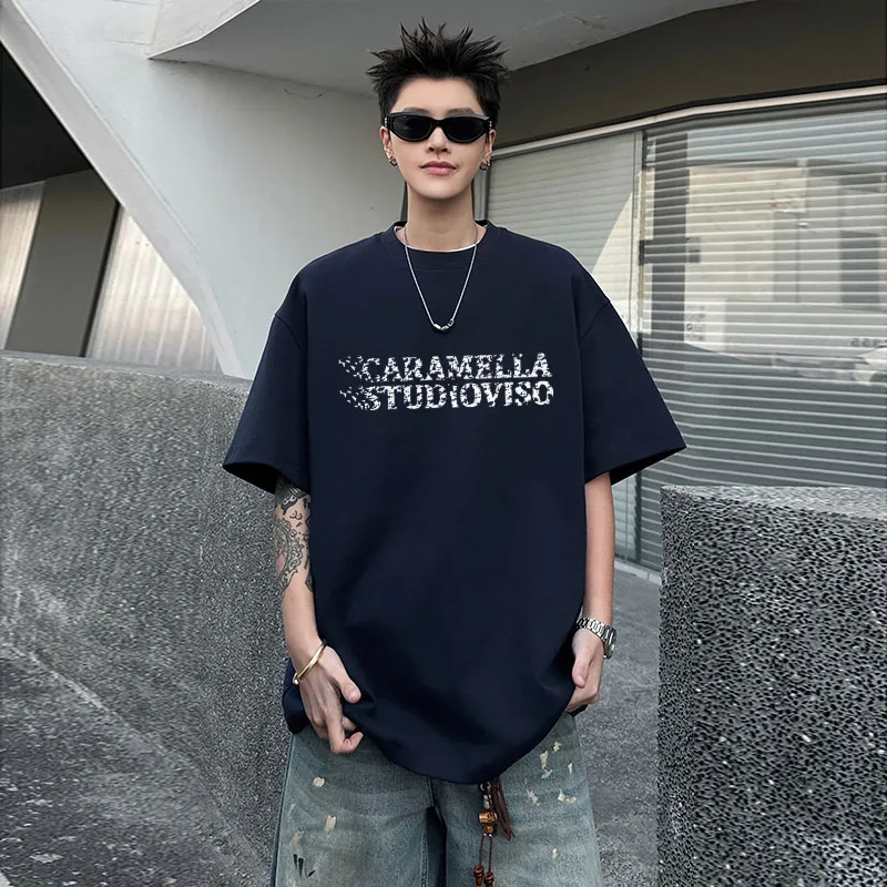 Caramella Drop Shoulder Sleeve T Shirt Unisex-25