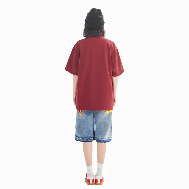 Caramella Drop Shoulder Sleeve T Shirt Women's-19