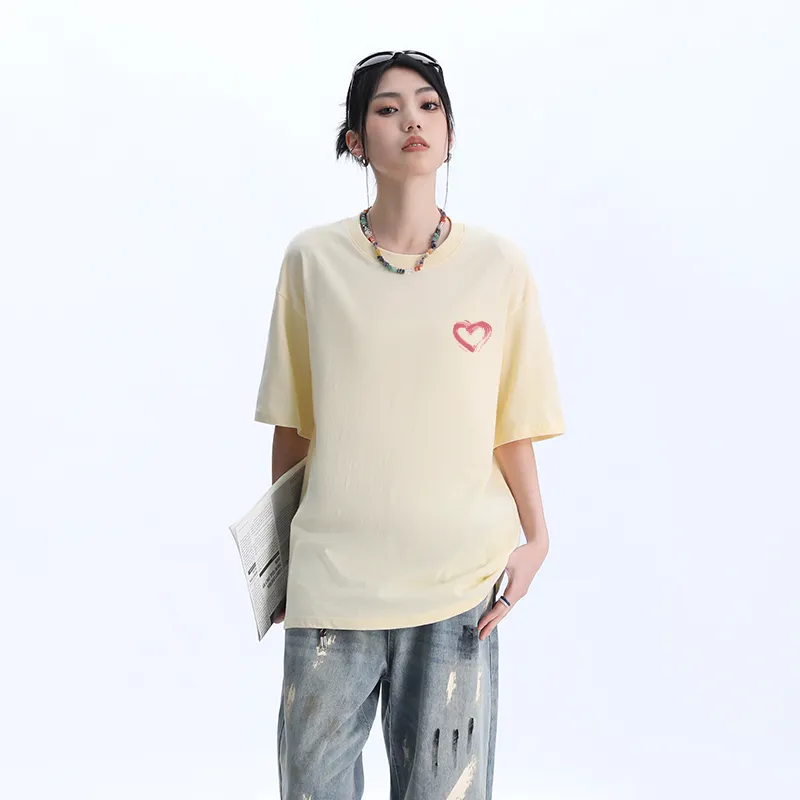 Caramella Drop Shoulder Sleeve T Shirt Women's-22