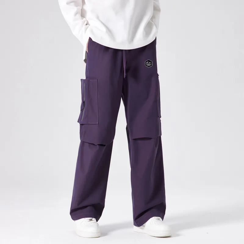 Caramella Cargo Pants Unisex Black-12