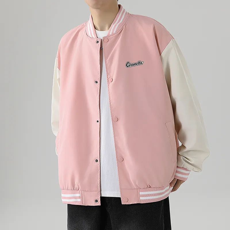 Caramella Baseball Jacket Unisex-15
