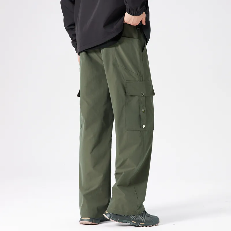 Caramella Cargo Pants Unisex Black-9