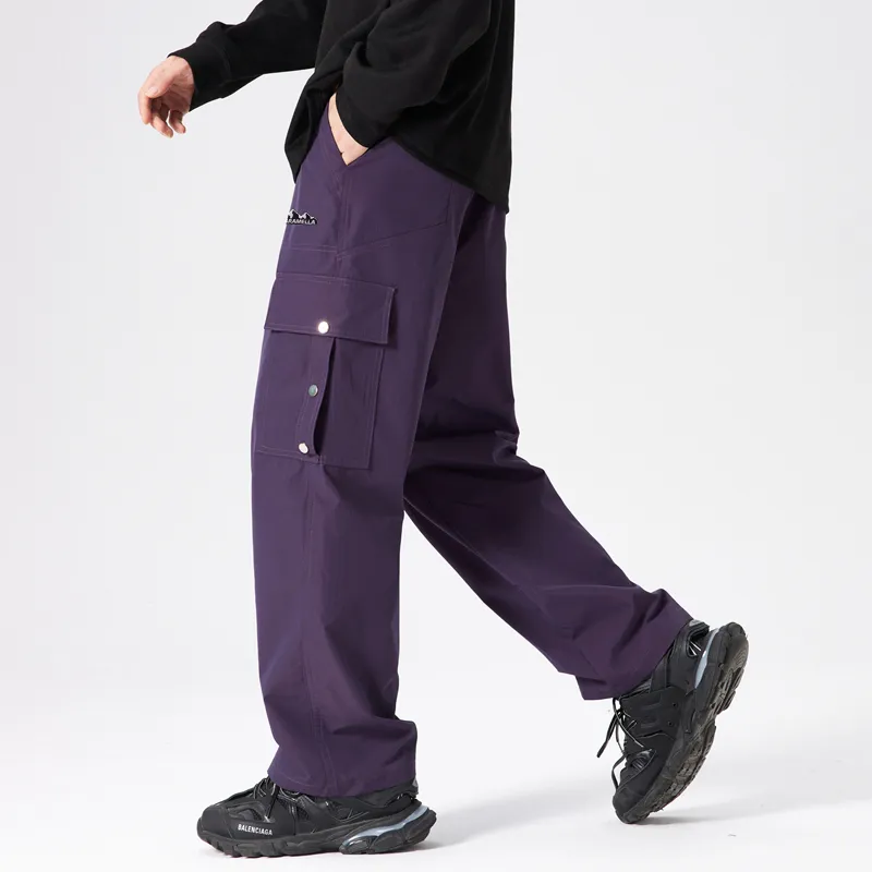 Caramella Cargo Pants Unisex Black-12