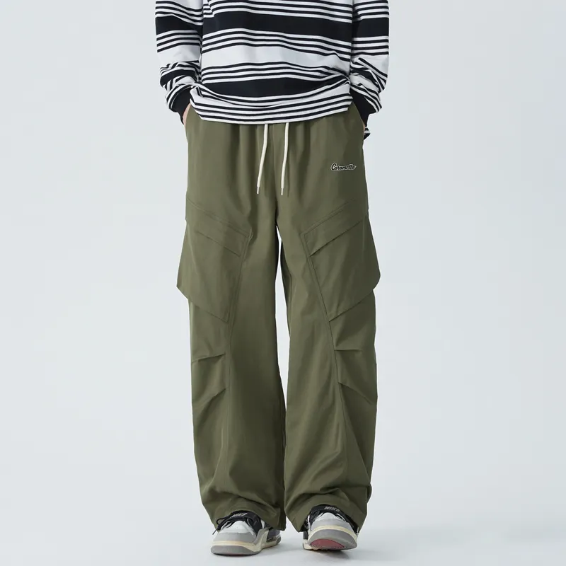 Caramella Cargo Pants Unisex Black-6