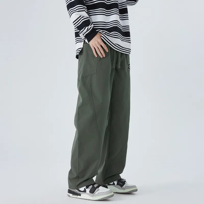 Caramella Casual Pants Unisex Black-13