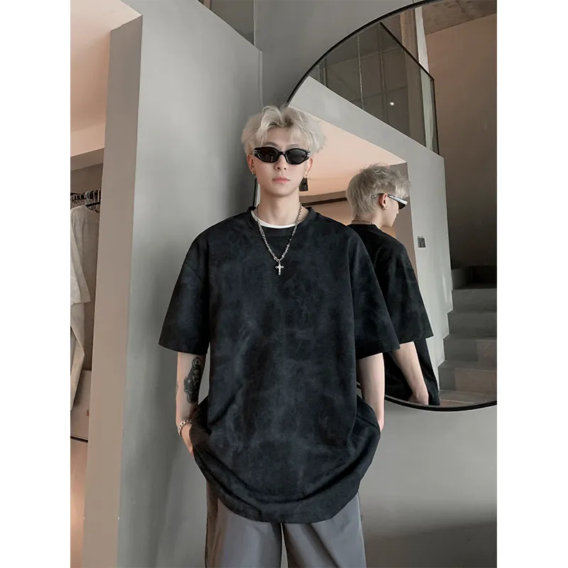 Caramella Drop Shoulder Sleeve T Shirt Unisex-17