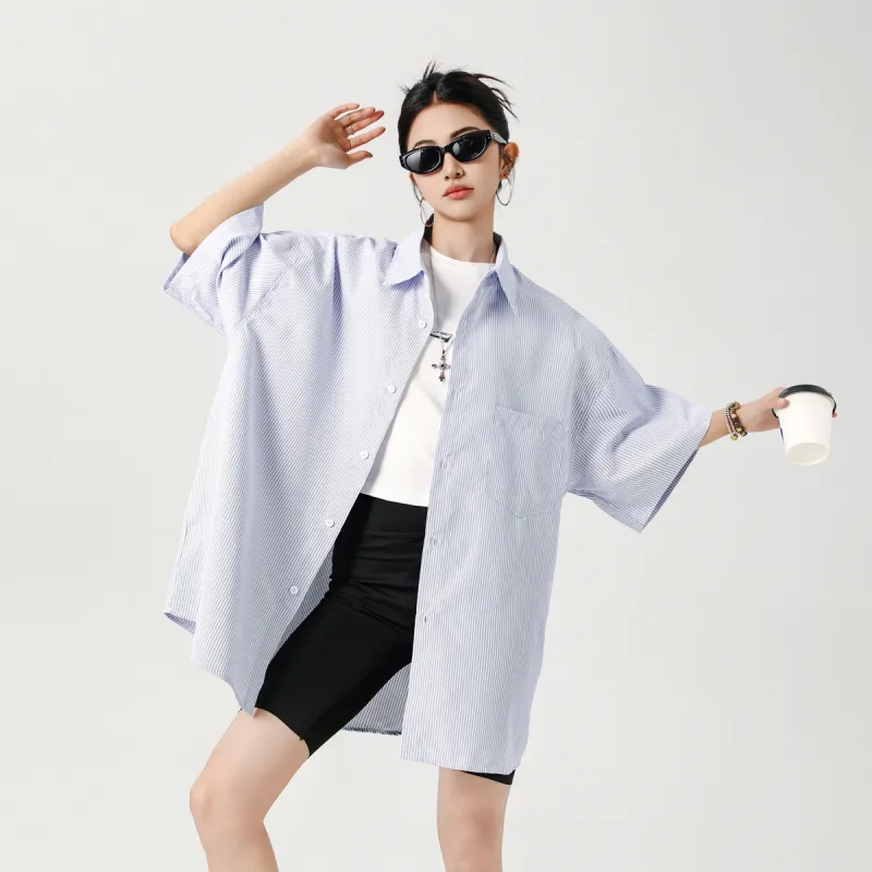 Caramella Shirts Women's Blue-2